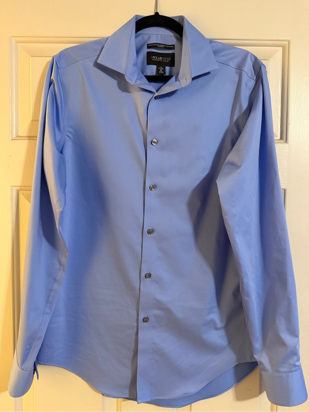 Kenneth Cole Men's Sky Blue Dress Shirt